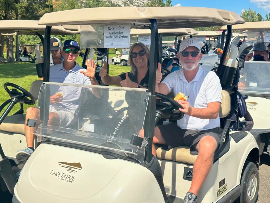 Rotary Charity Cup Golf Tournament at Lake the Tahoe